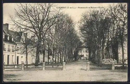 AK Cormery, Promenade et Maison d`École