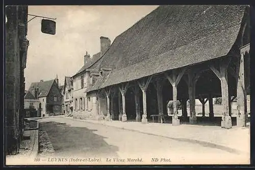 AK Luynes, Le Vieux Marché et rue adjacente