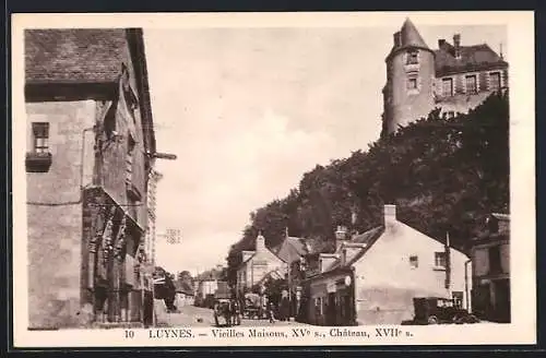 AK Luynes, Vieilles Maisons du XVe s. et Château du XVIIe s