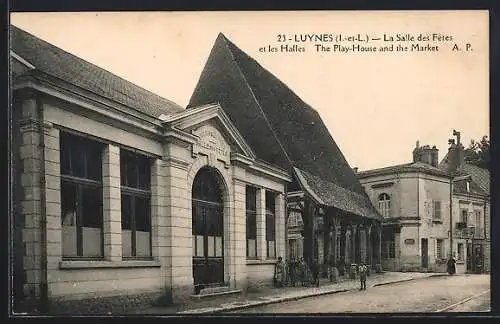 AK Luynes, La Salle des Fêtes et les Halles