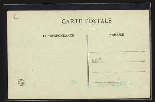 AK Chancay, Chorale Sainte-Odile en costumes, fête patriotique du 15 avril 1917