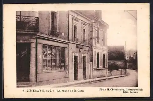 AK Limeray, La route de la Gare