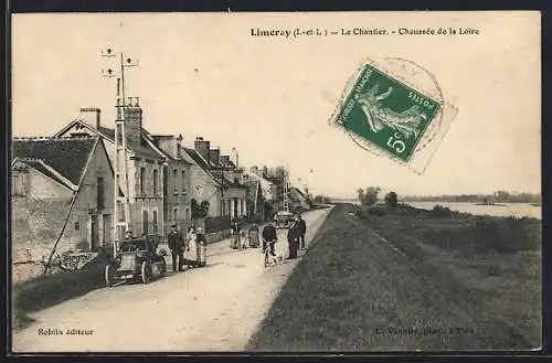 AK Limeray, Le Chantier, Chaussée de la Loire