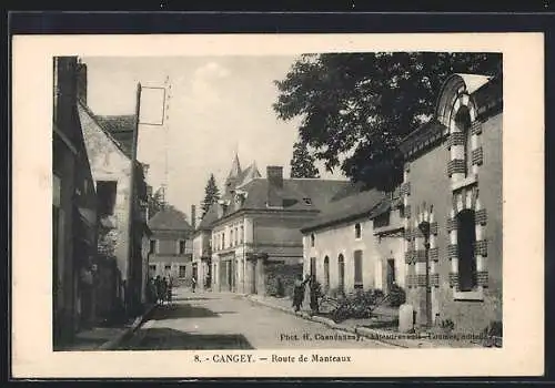 AK Cangey, Route de Manteaux