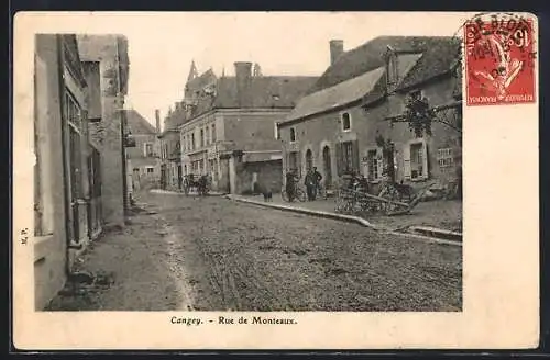 AK Cangey, Rue de Monteaux