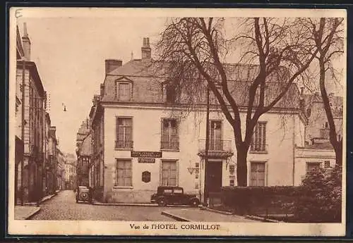 AK Tours, Vue de l`Hôtel Cormillot et rue adjacente