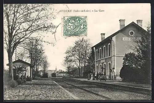 AK Avoine, La Gare