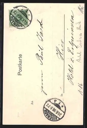 AK Grossherzog Carl Alexander von Sachsen in Uniform mit Orden