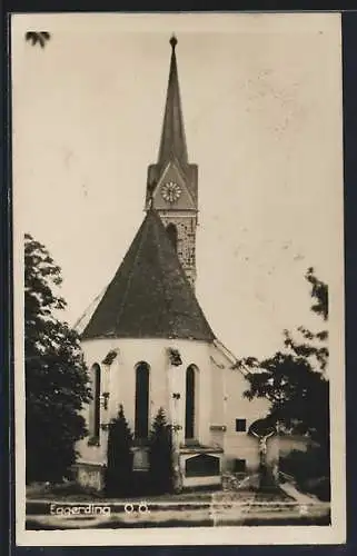 AK Eggerding /O. Ö., Ansicht der Kirche