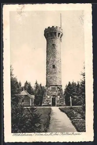 AK Kaltenbronn, Hohloturm, 990m ü. M.