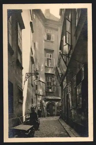 AK Wien, Blick in die Ballgasse