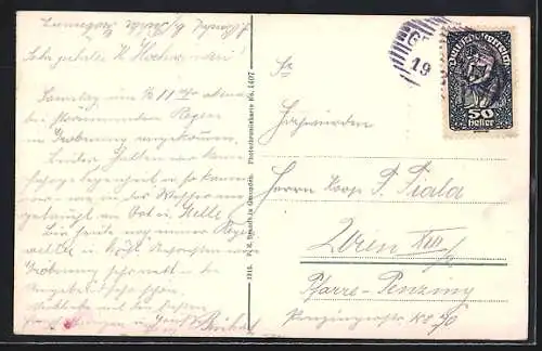 AK Gröbming /Obersteir. Ennstal, Teilansicht mit Kirche