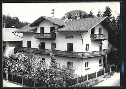 AK Grünau /Almtal, Blick auf die Pension Daheim