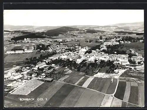 AK Rohrbach /O.-Ö., Ortsansicht mit Umgebung