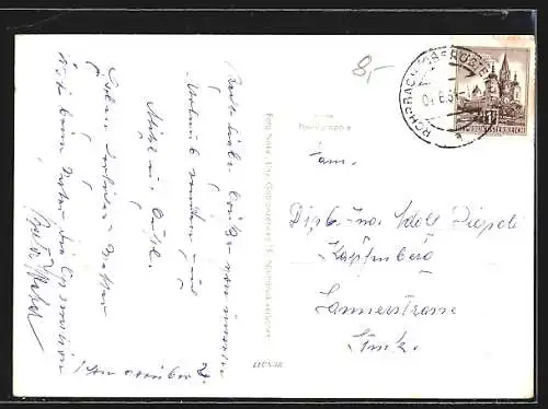 AK Rohrbach /O.-Ö., Ortsansicht mit Umgebung