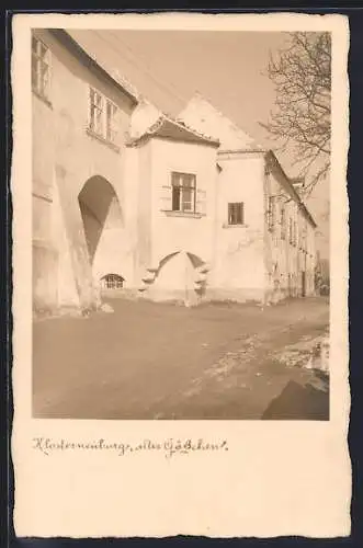 AK Klosterneuburg, Altes Gässchen im Sonnenschein