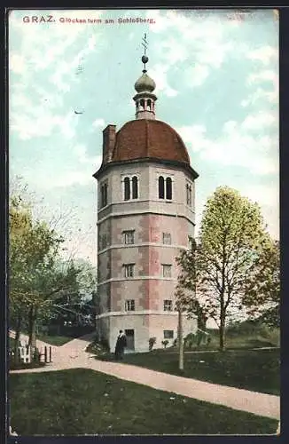 AK Graz, Glockenturm am Schlossberg