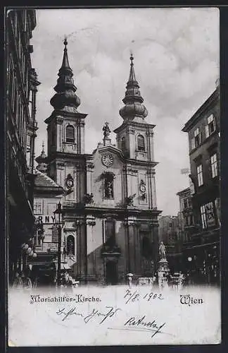 AK Wien, Mariahilfer-Kirche