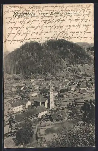 AK Kapfenberg /Steiermark, Ortsansicht aus der Vogelschau