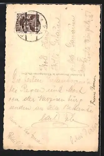 AK Micheldorf /O. Ö., Schloss Altpernstein mit Kleinem Priel