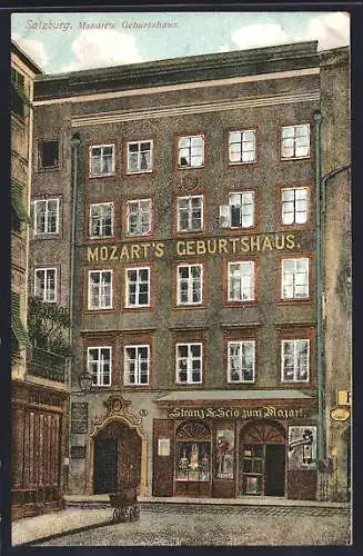 AK Salzburg, Mozarts Geburtshaus