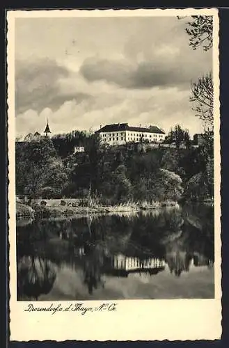 AK Drosendorf a. d. Thaya, Teilansicht der Ortschaft