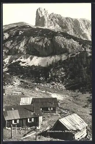 AK Steirerseealm, Ortspartie mit Sturzhahn