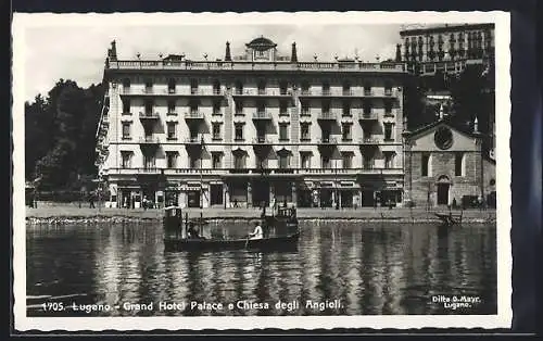 AK Lugano, Grand Hotel Palace e Chiesa degli Angioli