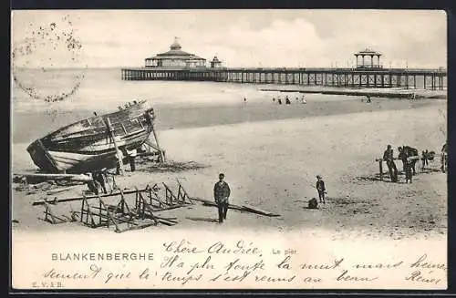 AK Blankenberghe, La rotonde du Pier