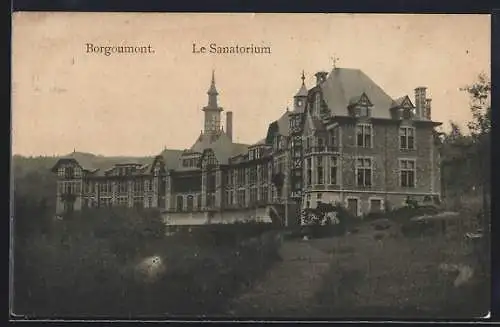 AK Borgoumont, Le Sanatorium