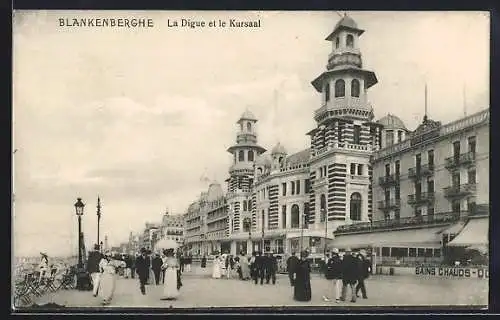 AK Blankenberghe, La Digue et le Kursaal