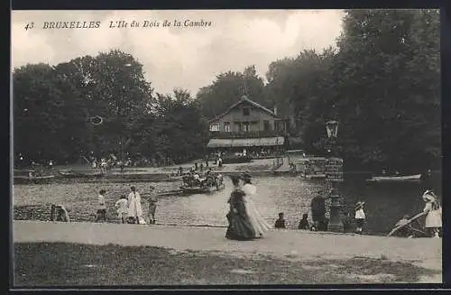 AK Bruxelles, L`Ile du Bois de la Cambre