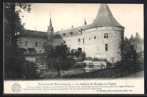 AK Boussu-en-Fagne, Le château