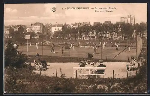 AK Blankenberghe, Le nouveau Tennis