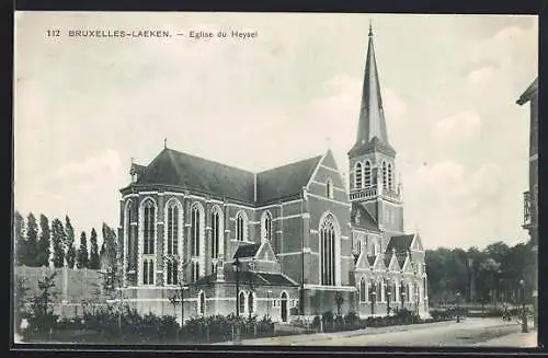 AK Bruxelles-Laeken, Eglise du Heysel