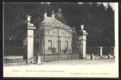 AK Chimay, Entrée du Château de Beauchamp