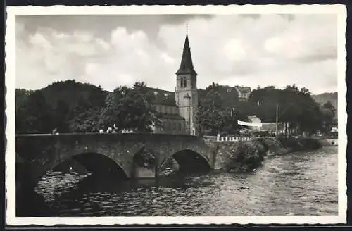 AK Anseremme-s-Meuse, Pont St. Jean