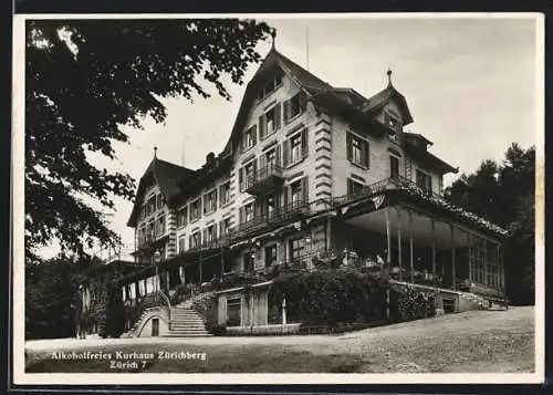 AK Zürich, Alkoholfreies Kurhaus Zürichberg