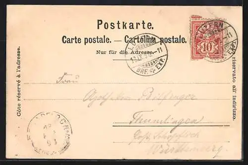 AK Luzern, Dampfer Stadt Luzern am Anleger