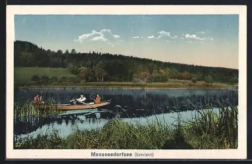 AK Moosseedorfsee, Kahnfahrt in Ufernähe