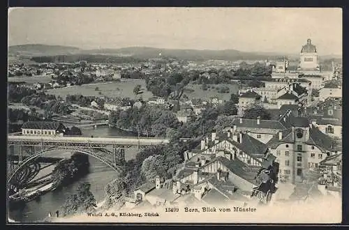 AK Bern, Blick vom Münster