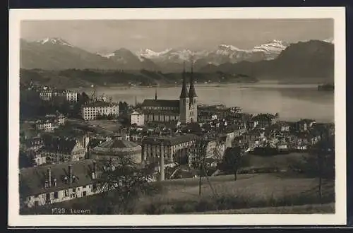 AK Luzern, Panorama der Stadt