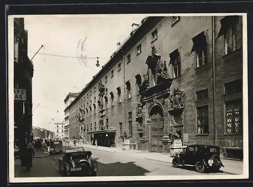 Foto-AK Deutscher Kunstverlag, Nr. 30: München, Residenz, Westfassade