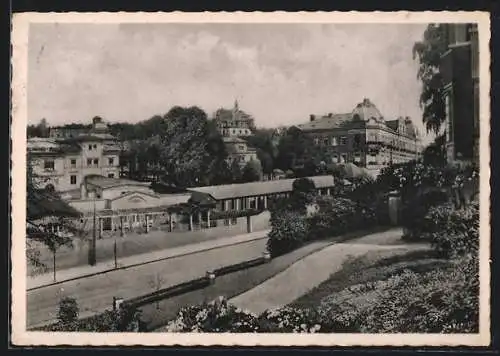 AK Dresden-Weisser Hirsch, Bad Weisser Hirsch, Dr. Lahmanns Sanatorium, Gesamtansicht