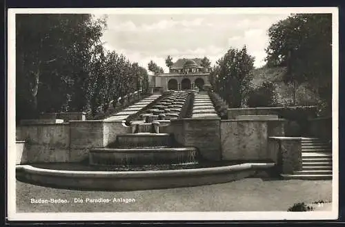 AK Baden-Baden, Die Paradies- Anlagen