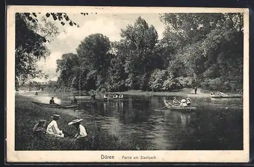 AK Düren, Partie am Stadtpark