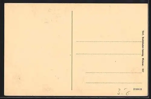 AK Weimar / Thüringen, Grabstätte der Familie Goethe