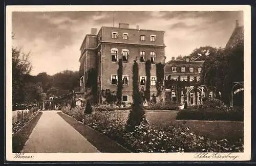 AK Weimar / Thüringen, Schloss Ettersburg