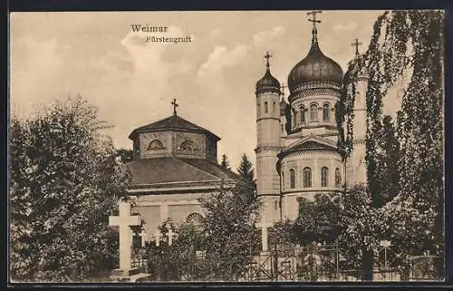 AK Weimar / Thüringen, Fürstengruft