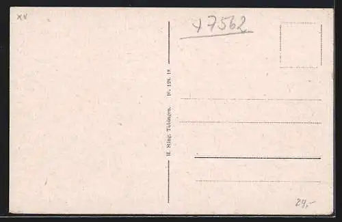 AK Gernsbach, Partie an der Murg